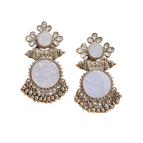Antique Ethnic Jhumka Earrings for Women | Handcrafted Traditional Statement Jewellery – JOKOS